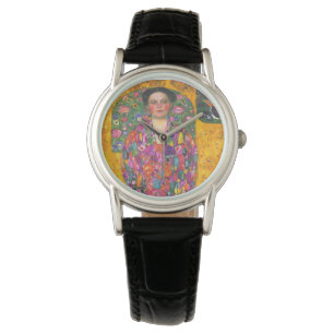 Klimt Portret van Eugenia Primavesi Horloge