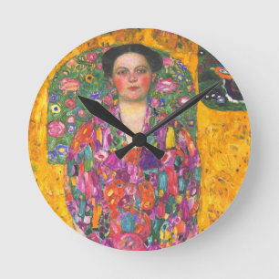 Klimt Portret van Eugenia Primavesi Ronde Klok