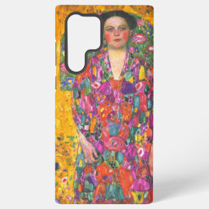 Klimt Portret van Eugenia Primavesi Samsung Galaxy Hoesje
