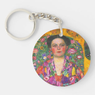 Klimt Portret van Eugenia Primavesi Sleutelhanger