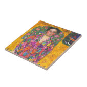 Klimt Portret van Eugenia Primavesi Tegeltje (Zijkant)