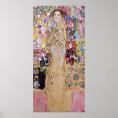 Klimt - portret van Maria Munk (onvoltooid) 1918 Poster (Voorkant)