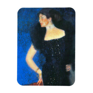Klimt Portret van Roos von Rosthorn-Friedmann Magneet
