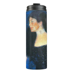 Klimt Portret van Roos von Rosthorn-Friedmann Thermosbeker