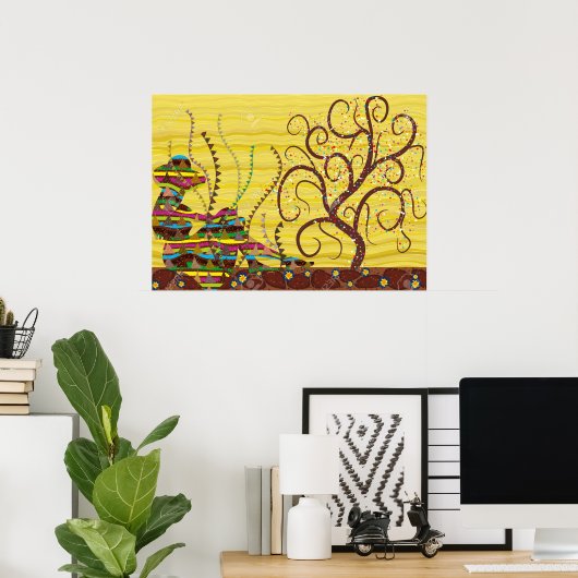 KLIMT POSTER (Thuiskantoor)