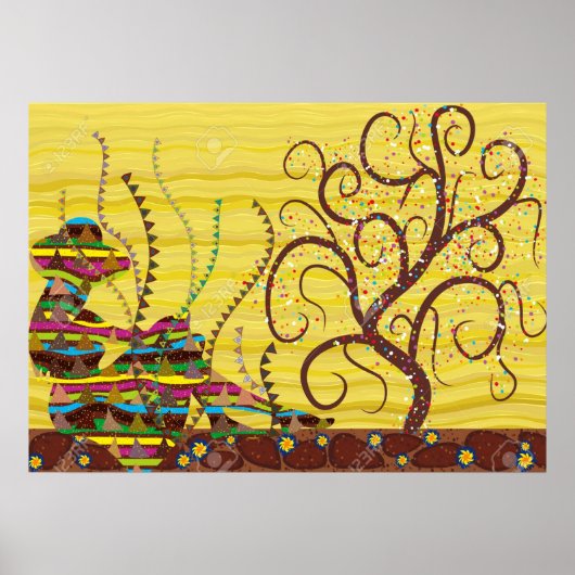 KLIMT POSTER (Voorkant)