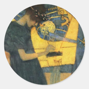 Klimt Ronde Sticker