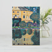 Klimt - Schloss Kammer aan de Attersee IV Kaart (Staand voorkant)