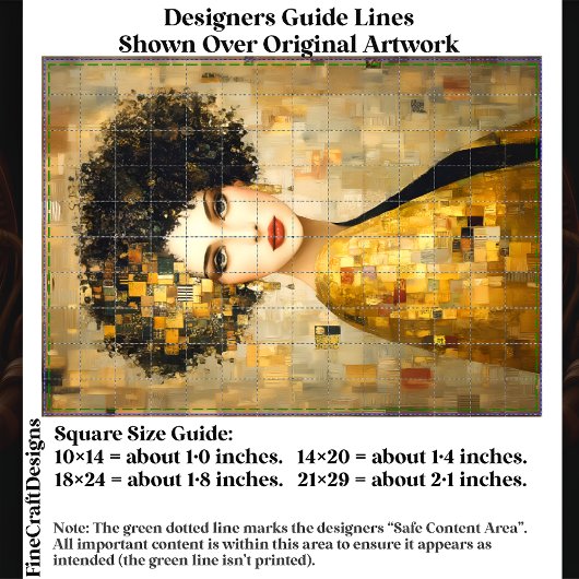 Klimt stijl portret vrouw in goud EB5R decoupage Tissuepapier