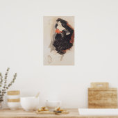 Klimt - Studie over schilderij Judith 1908 Poster (Keuken)