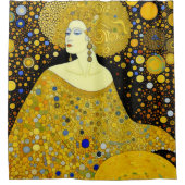 Klimt Style Woman Douchegordijn (Voorkant)