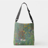 Klimt Sunflower Garden Crossbody Tas