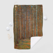 Klimt - Tannenwald Pijnenbos Golfhanddoek (Insitu)