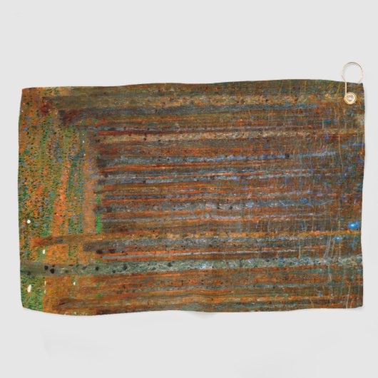 Klimt - Tannenwald Pijnenbos Golfhanddoek (Horizontaal)