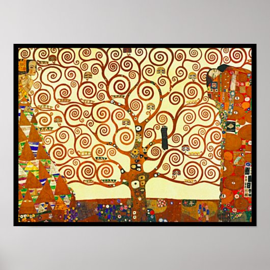 Klimt The Tree of Life, Poster (Voorkant)