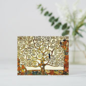 Klimt - The Tree of Life, stoclet frieze Briefkaart (Staand voorkant)