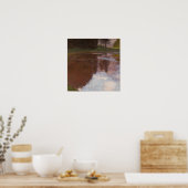 Klimt - Tranquil Pond Poster (Keuken)