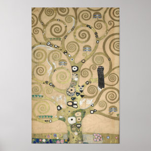 Klimt "Tree of Life" (Lebensbaum) — Stoclet Frieze Poster