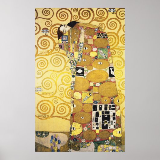 Klimt - Voorbereidend ontwerp Stocletpaleis Poster (Voorkant)