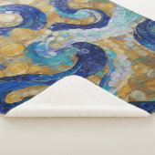 Klimt Water Serpents Sherpa Deken (3/4)