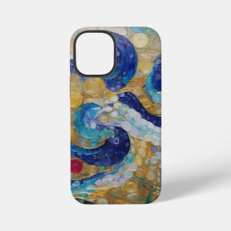 Klimt Water Slangen iPhone 12 Mini Hoesje