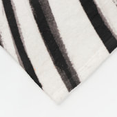 Klimt Zebra | Bodemteelt Fleece Deken (Hoek)