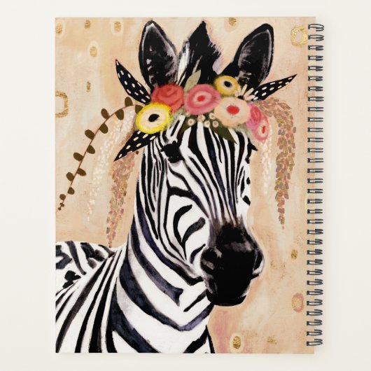 Klimt Zebra | Bodemteelt Planner (Achterkant)