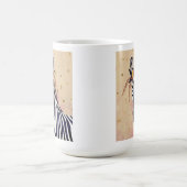 Klimt Zebra | In bloemen toegevoegd Koffiemok (Center)