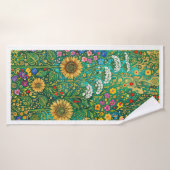 Klimt Zonnebloemwei Badhanddoek (Badhanddoek)