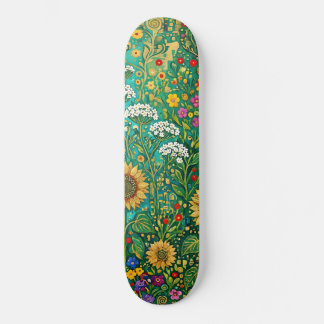 Klimt Zonnebloemwei Persoonlijk Skateboard