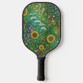 Klimt Zonnebloemwei Pickleball Paddle (Achterkant)