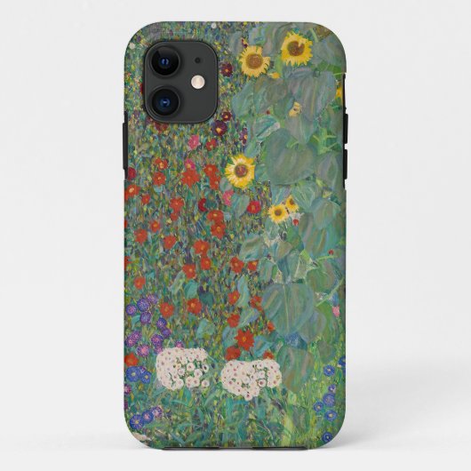 Klimt's Boerderij tuin met zonnebloemen Case-Mate iPhone Case (Achterkant)