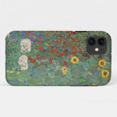 Klimt's Boerderij tuin met zonnebloemen Case-Mate iPhone Case (Achterkant (horizontaal))