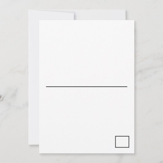 Klimt's De Kus - Art Nouveau Save the Date (Achterkant)