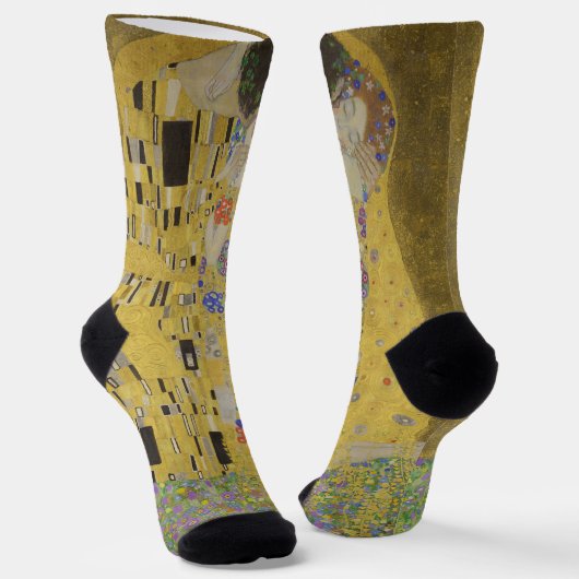 Klimts De Kus Sokken (Gebogen)