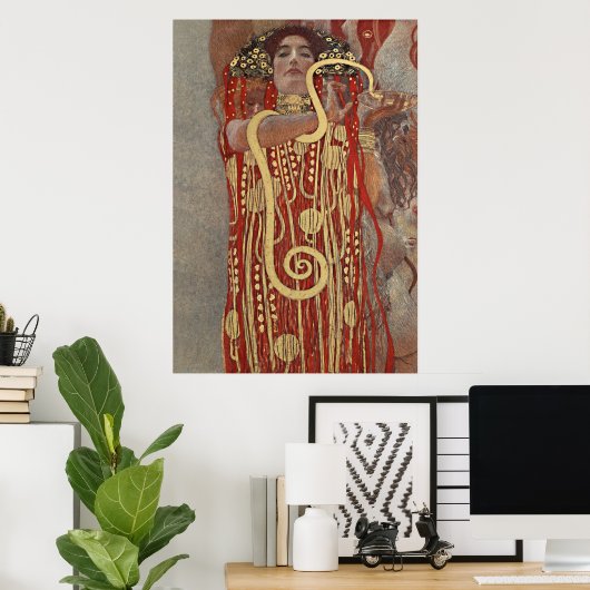 Klimt's Hygieia Poster (Thuiskantoor)