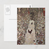 Klimt's kippen briefkaart (Voorkant / Achterkant)