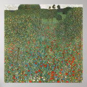klimt's Mohnfeld Poster (Voorkant)