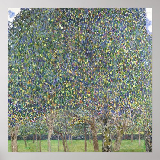 Klimt's Pear Tree(1903): De schoonheid van Natuur  Poster (Voorkant)