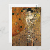 Klimt's portret Adele Bloch-Bauer Briefkaart (Voorkant / Achterkant)