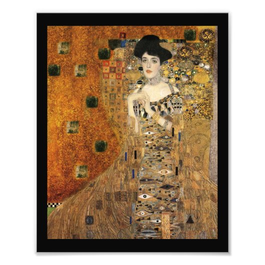 Klimt's portret Adele Bloch-Bauer Foto Afdruk (Voorkant)