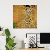 Klimt's portret van Adele Bloch-Bauer I Poster (Thuiskantoor)