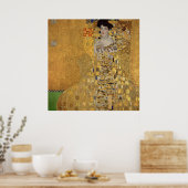 Klimt's portret van Adele Bloch-Bauer I Poster (Keuken)