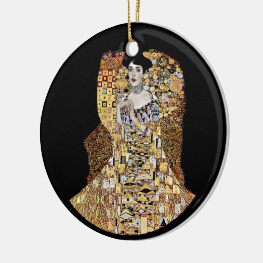 Klimt's portret van Adele Bloch-Bauer Keramisch Ornament (Links)