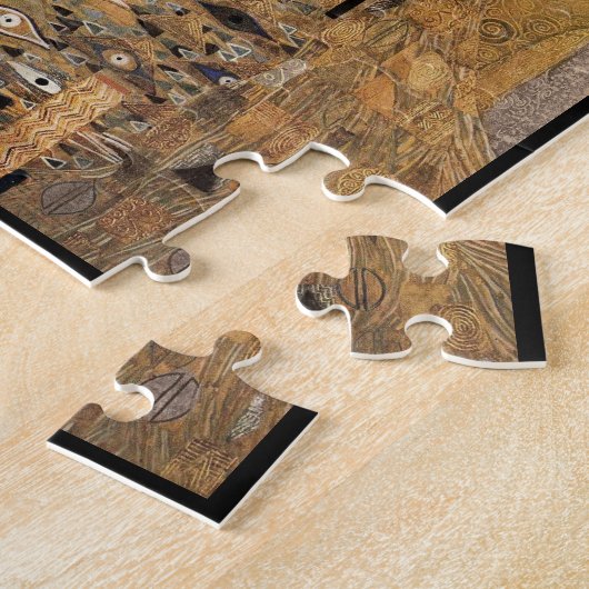 Klimt's portret van Adele Bloch-Bauer Legpuzzel (Zijkant)