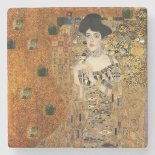 Klimt's portret van Adele Bloch-Bauer Stenen Onderzetter
