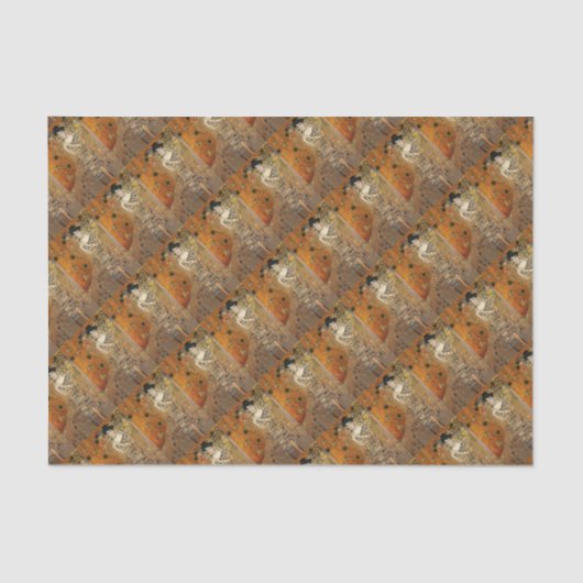 Klimt's portret van Adele Bloch-Bauer Tissuepapier (Voorkant)