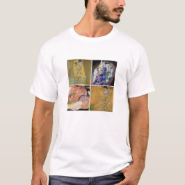 Klimt's schilderijen t-shirt