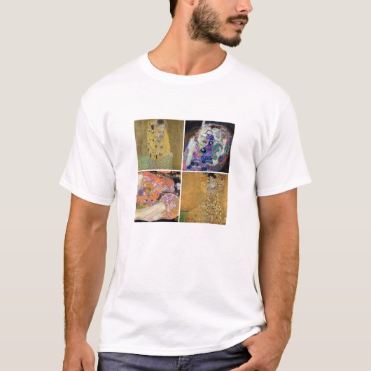 Klimt's schilderijen t-shirt (Voorkant)