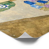 Klimt's vervulling poster (Hoek)